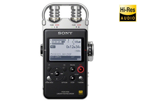 Sony PCM-D100 Hi-Res Digital Voice Recorder