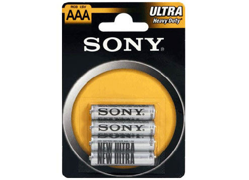 Sony R03 AAA Size Battery Carbon Zinc