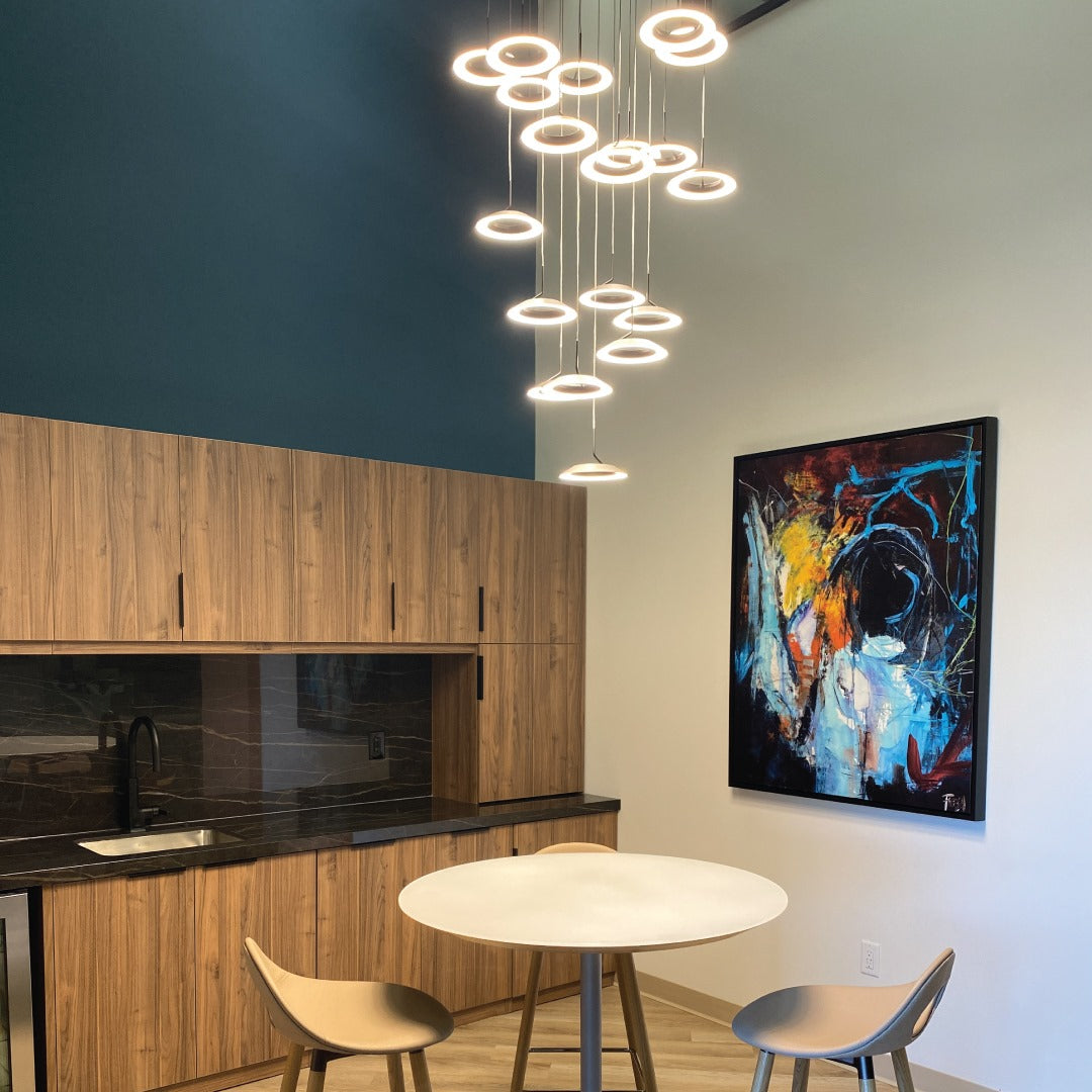 Royyo Pendant at Rodenbeck Reps' showroom