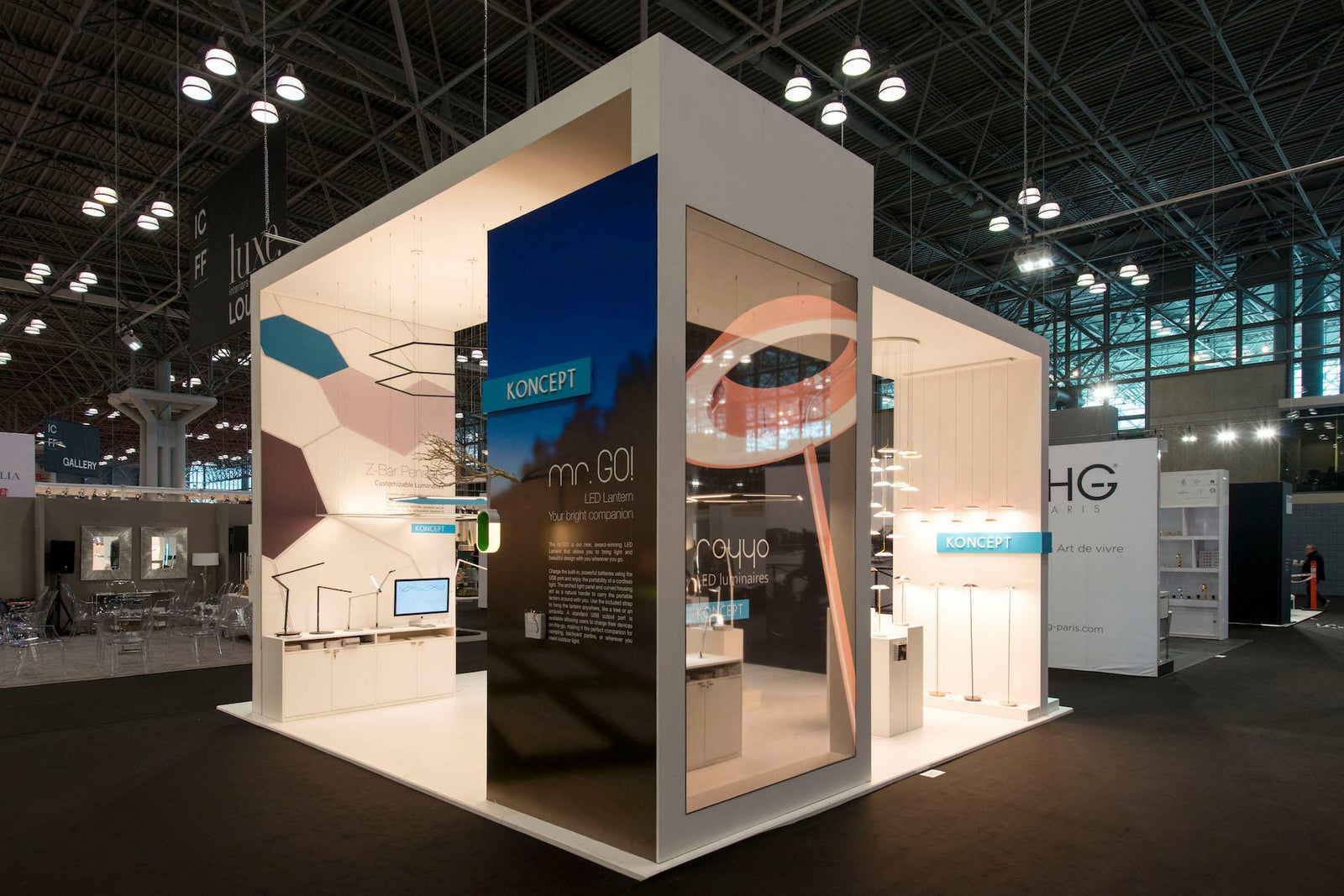 Koncept at  ICFF - International Contemporary Furniture Fair