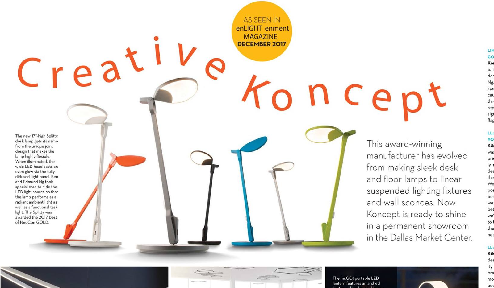 Koncept featured on Enlightenment Magazine