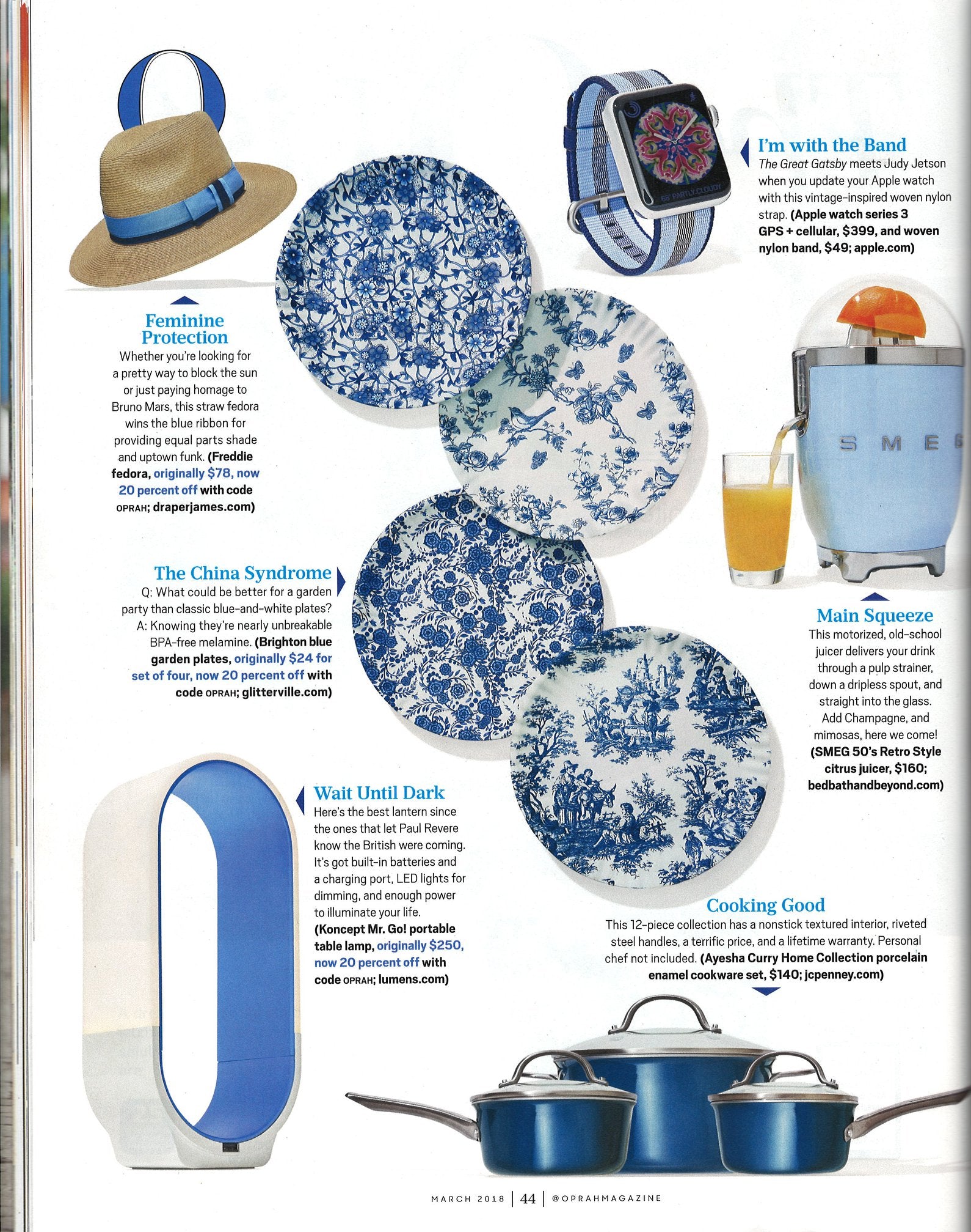 Koncept featured on O, The Oprah Magazine