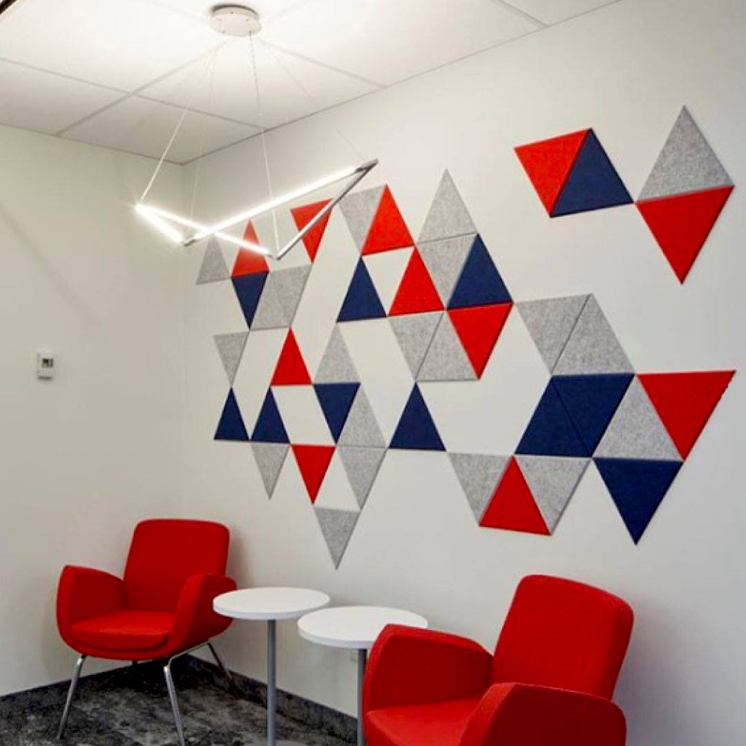 Z-Bar Pendant Bird in Office lounge