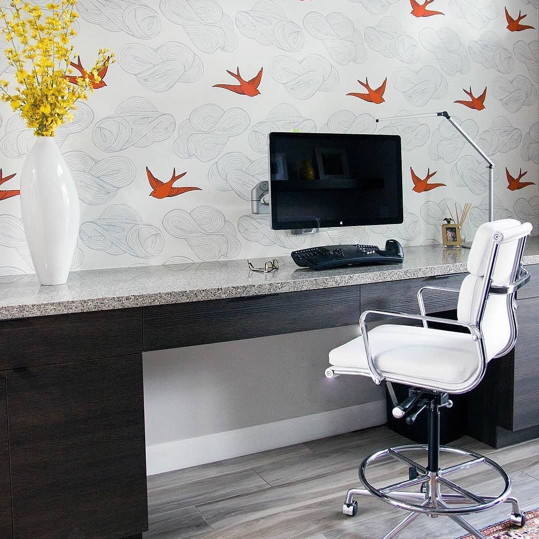 Z-Bar Mini Desk Lamp in home office