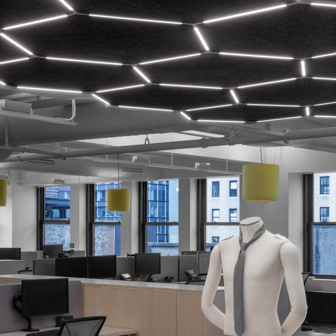 Z-Bar Honeycomb at PVH Headquarters