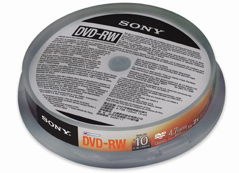 Sony DMW47S DVD-RW Recordable Rewritable