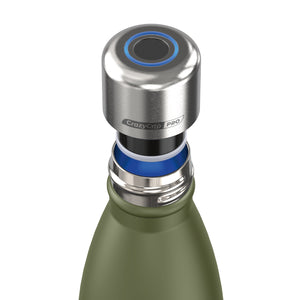Waatr CrazyCap Pro UV Water Purifier Bottle - Kale