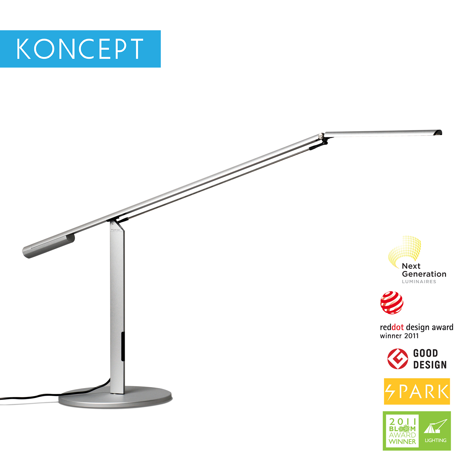 Koncept Equo LED Desk Lamp (ELX-DSK)