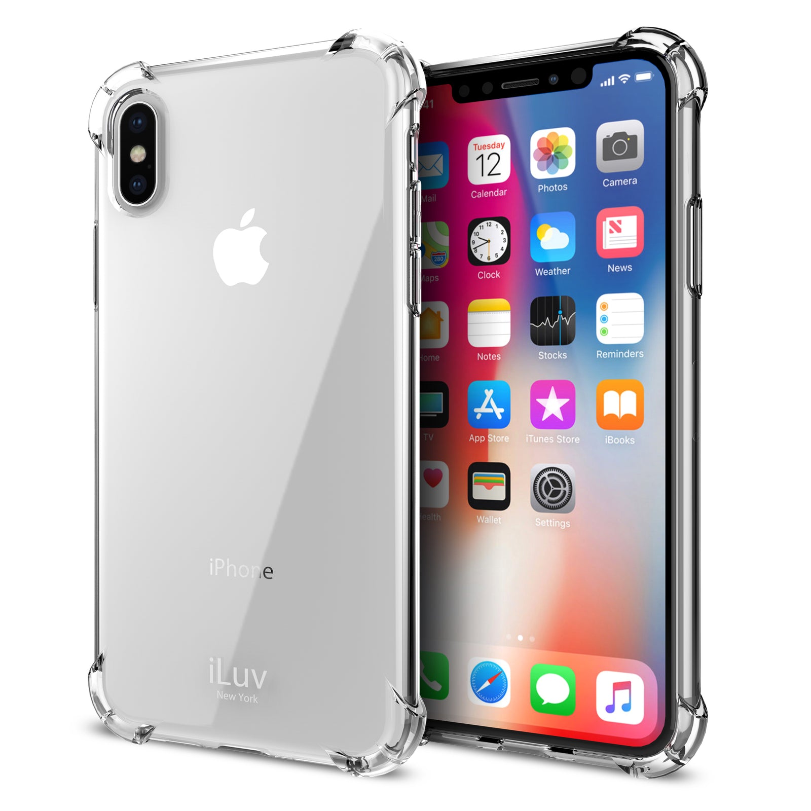 iLuv AIXGELA iPhone X Case GELATO Anti Shock Case