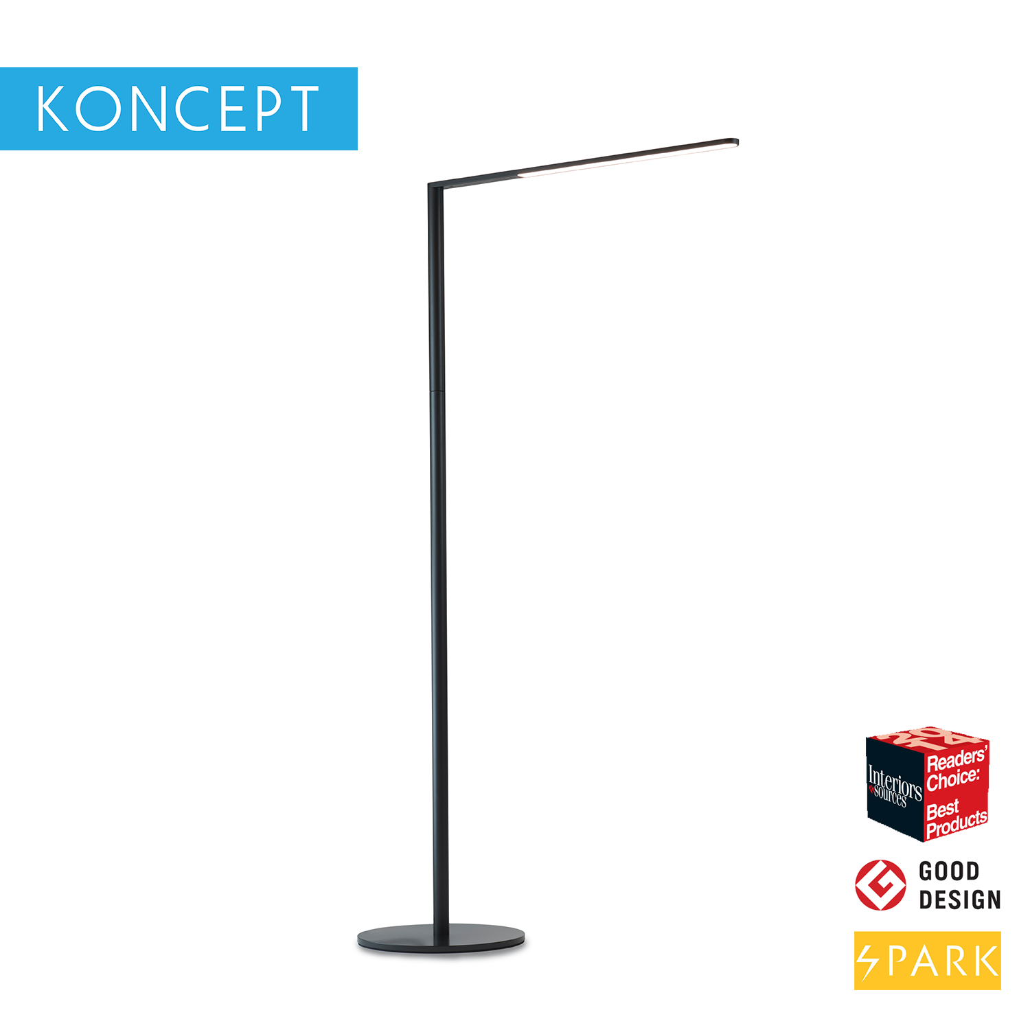 Koncept Lady7 LED Floor Lamp (L7-FLR)