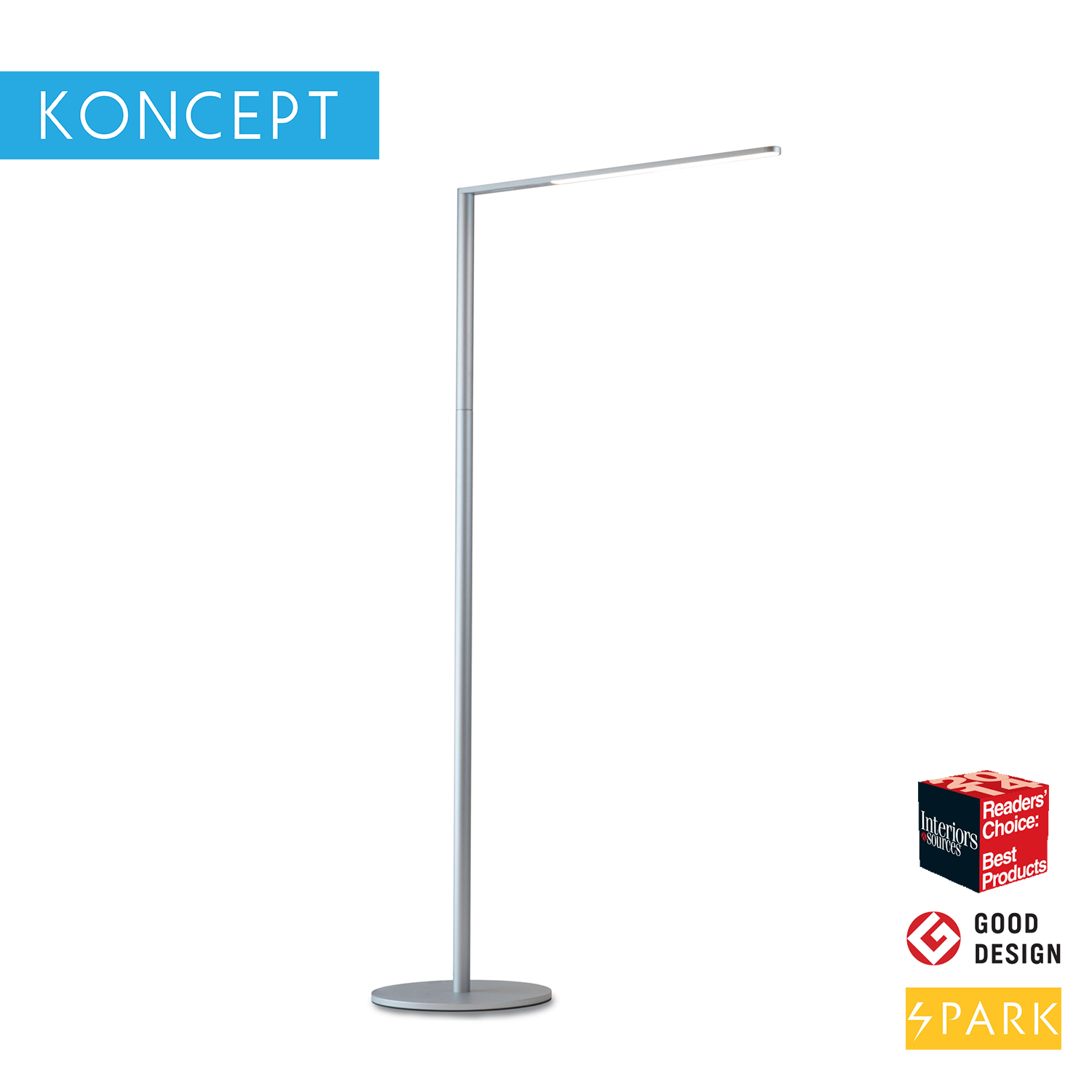 Koncept Lady7 LED Floor Lamp (L7-FLR)