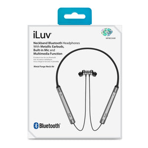 iLuv Metal Forge Neck Air In-Ear Sports Bluetooth Neckband Earphone