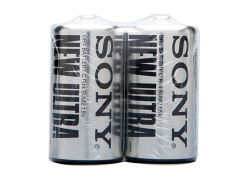Sony SUM2 C Size Battery Carbon Zinc - BRIDGEMEN.COM.SG
