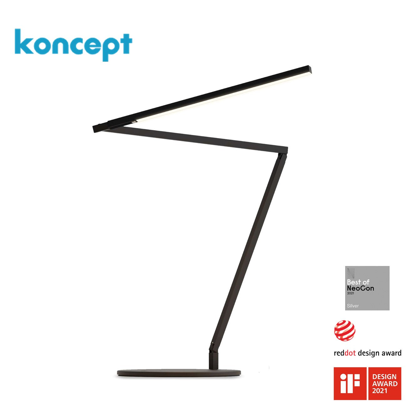 Koncept Z-Bar Pro Gen 4 LED Desk Lamp (ZBD3000-PRO-SG)