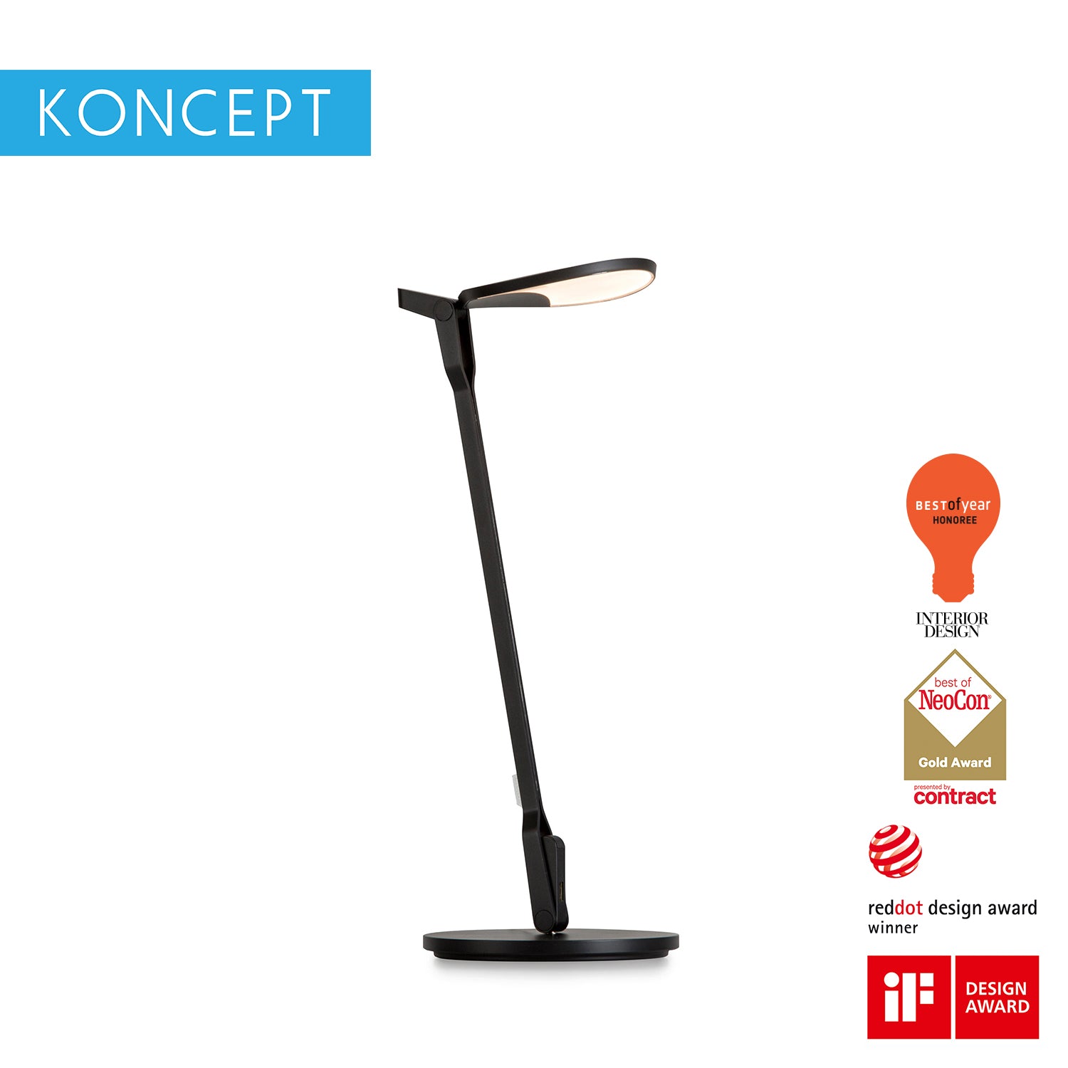 Koncept Splitty LED Desk Lamp (SPY-USB-DSK)
