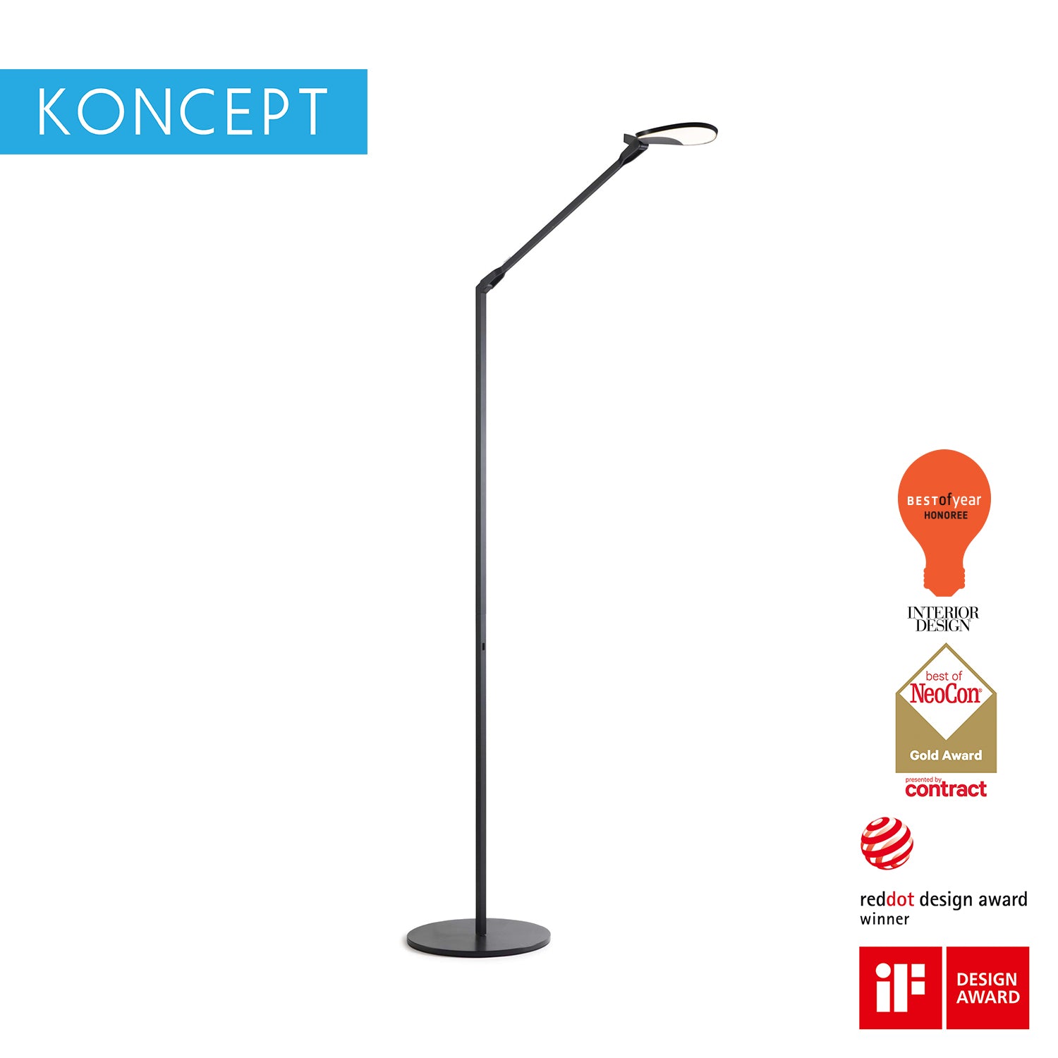 Koncept Splitty LED Floor Lamp (SPY-FLR)