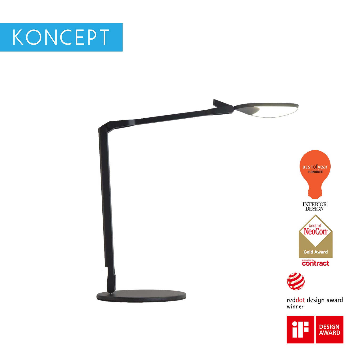 Koncept Splitty Reach LED Desk Lamp (SPY-RCH-DSK)