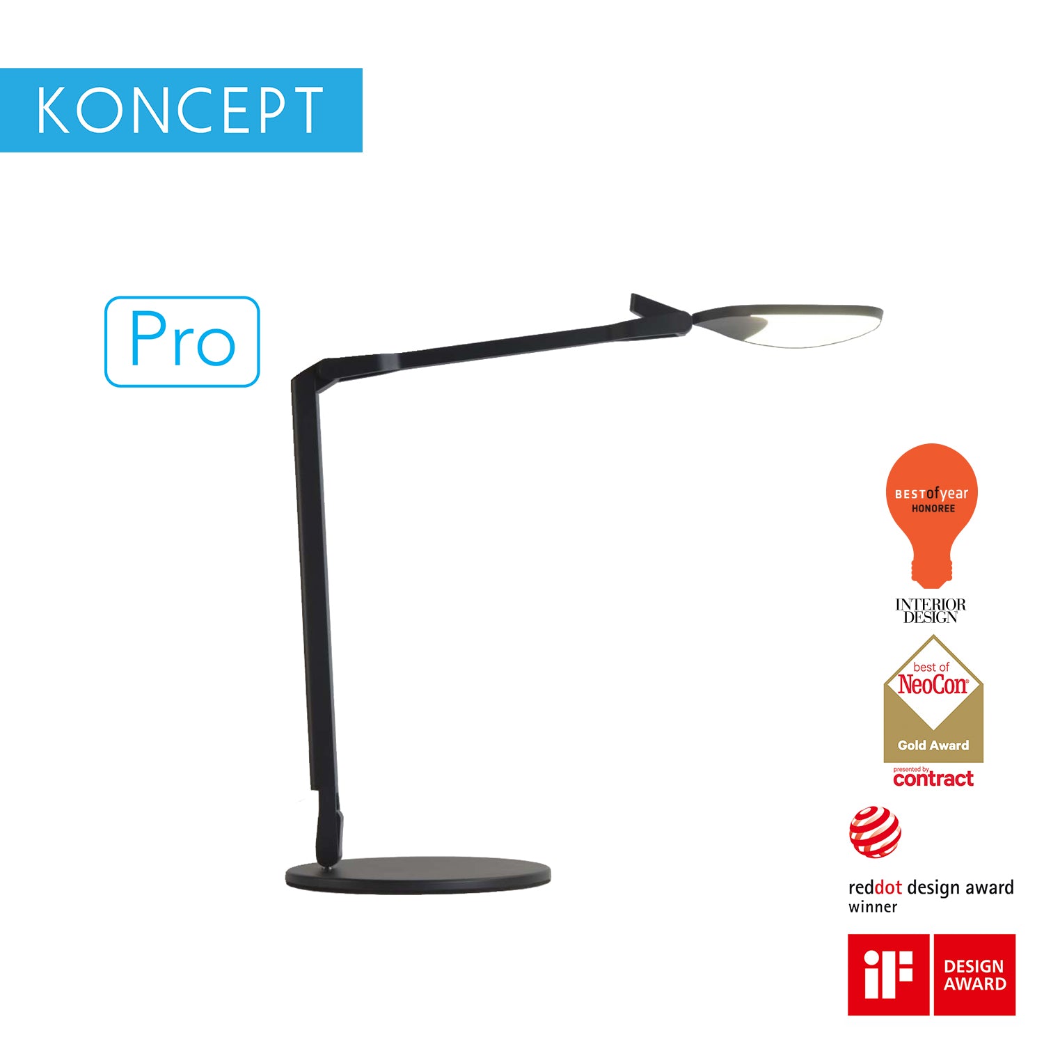 Koncept Splitty Reach Pro LED Desk Lamp (SPY-RCP-DSK)