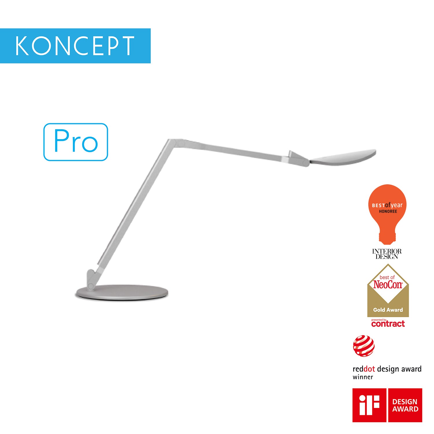 Koncept Splitty Reach Pro LED Desk Lamp (SPY-RCP-DSK)