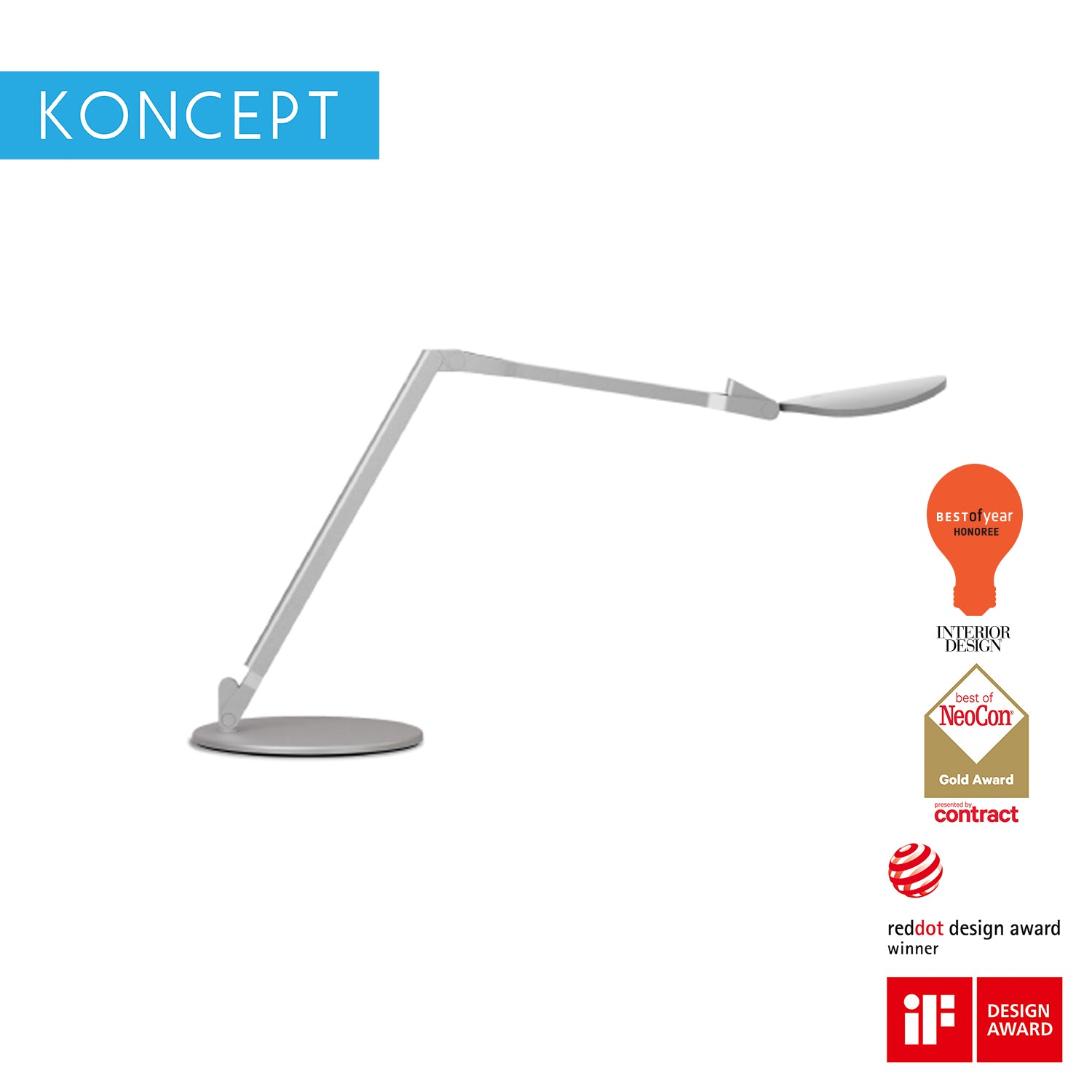 Koncept Splitty Reach LED Desk Lamp (SPY-RCH-DSK)
