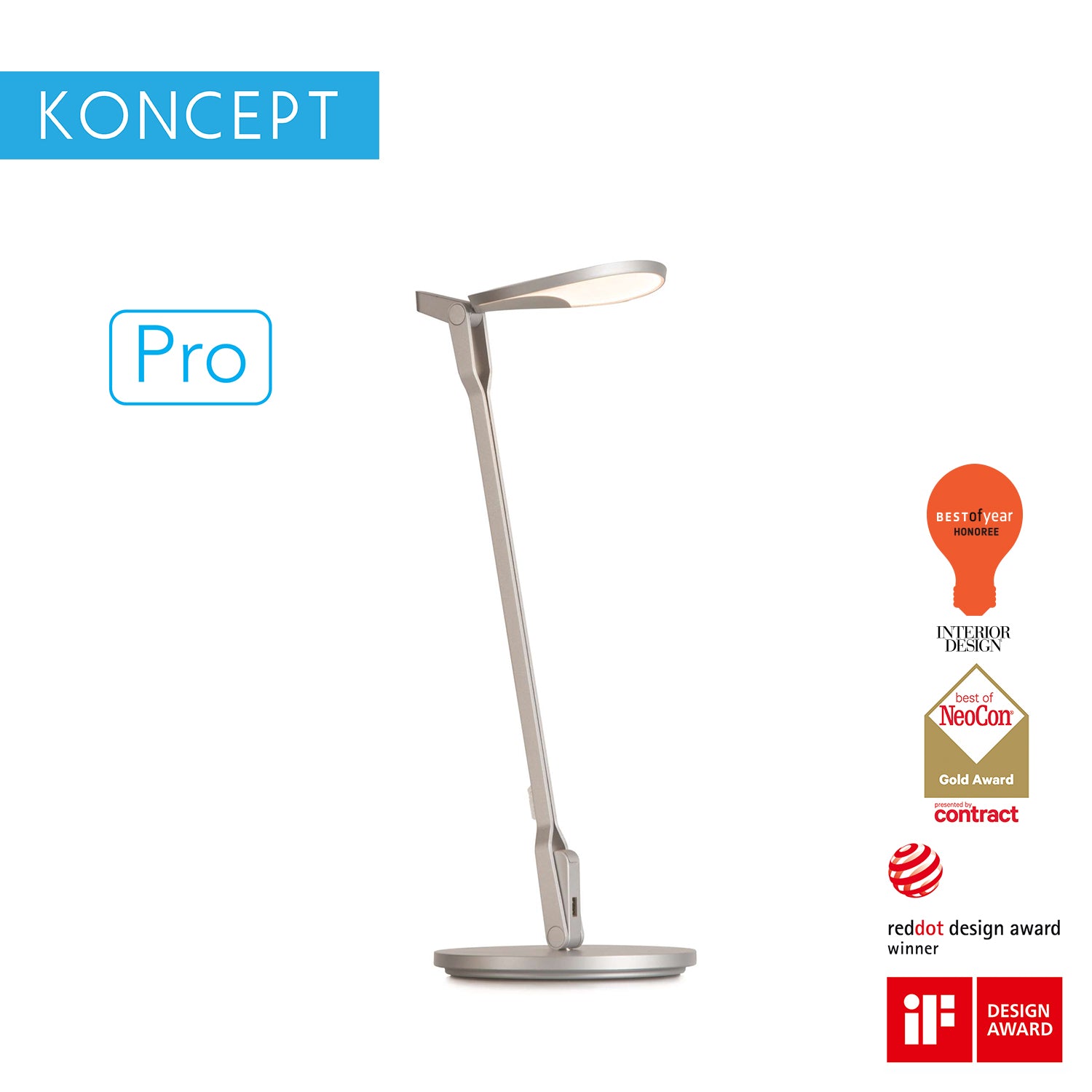 Koncept Splitty Pro LED Desk Lamp (SPY-PRO-DSK)