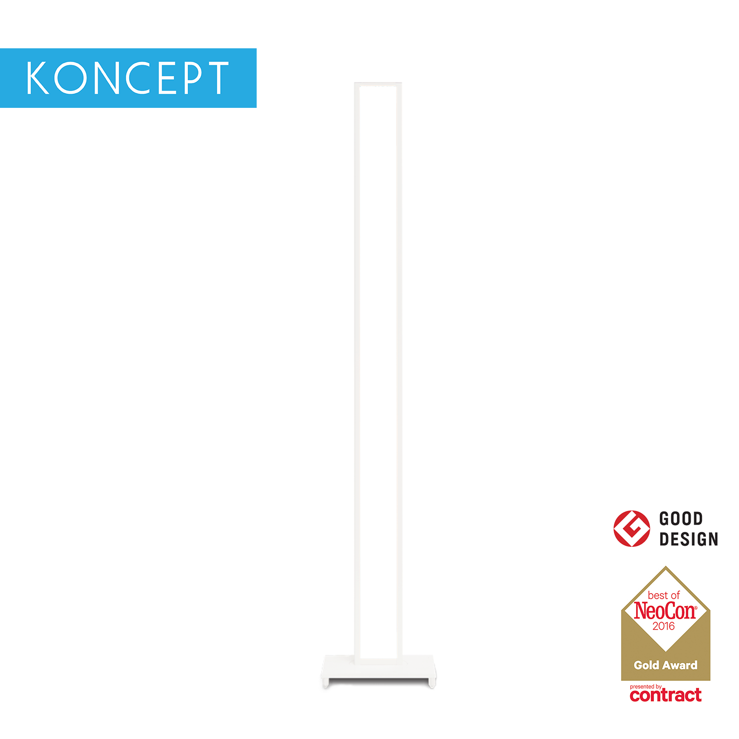 Koncept Tono LED Mood Multi Colour Light Floor Lamp (MC1-FLR)