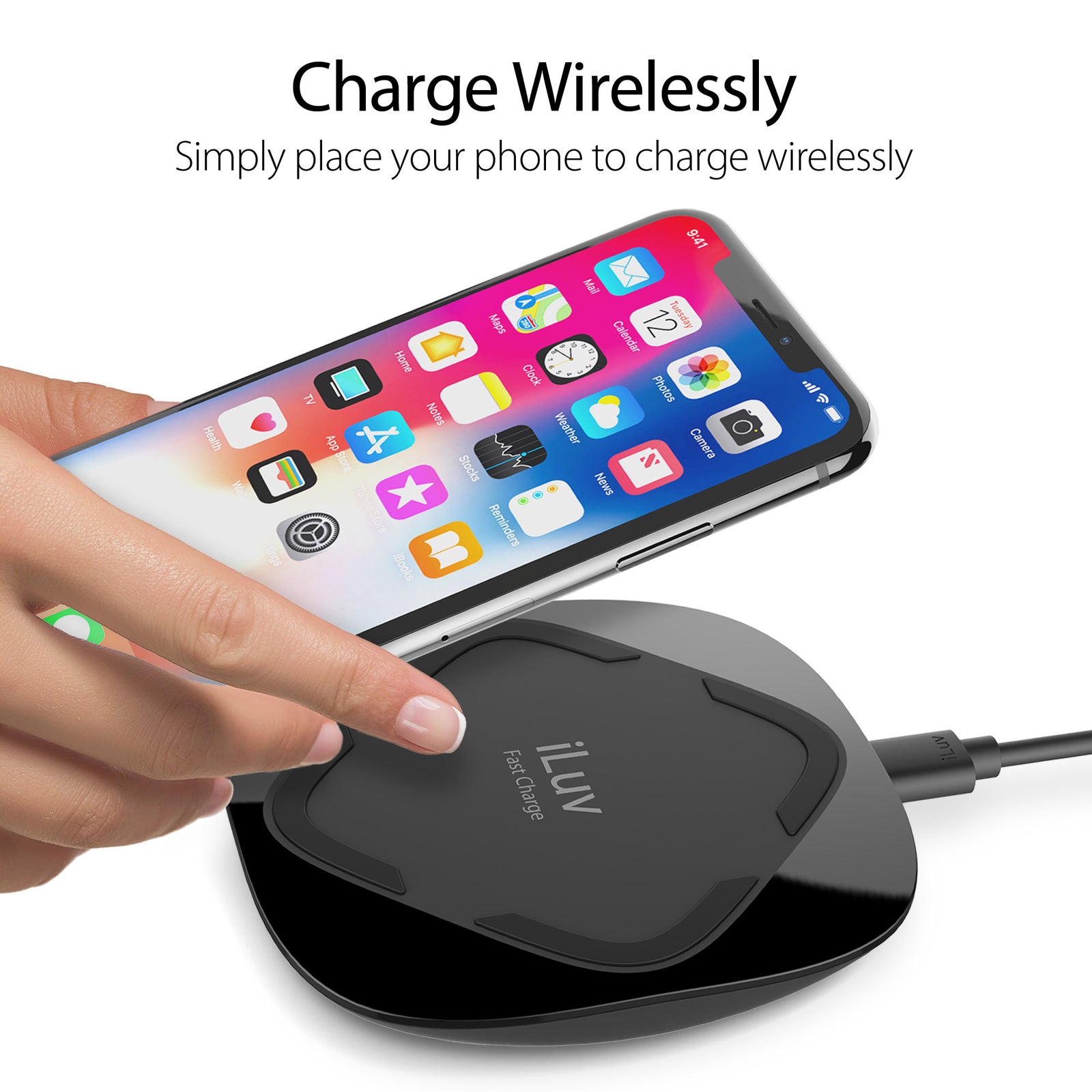 iLuv IAD8X10 Wireless Charger